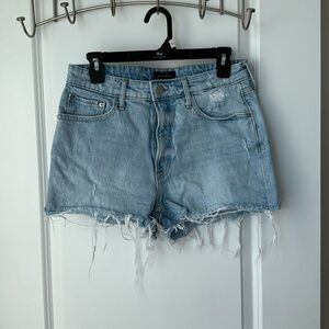 Free Assembly Light Wash Shorts Size 8